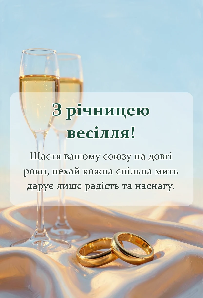 красива листівка: картинки з річницею весілля привітання листівки