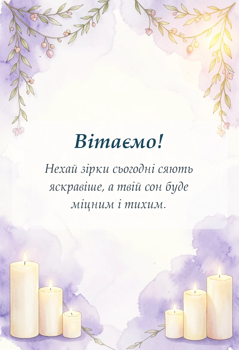святкова картинка: картинки на добраніч