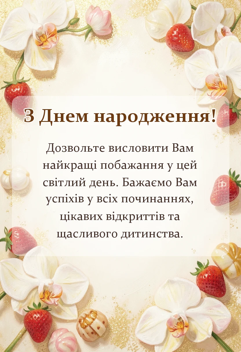 красива листівка: картинки з днем народження дівчинці