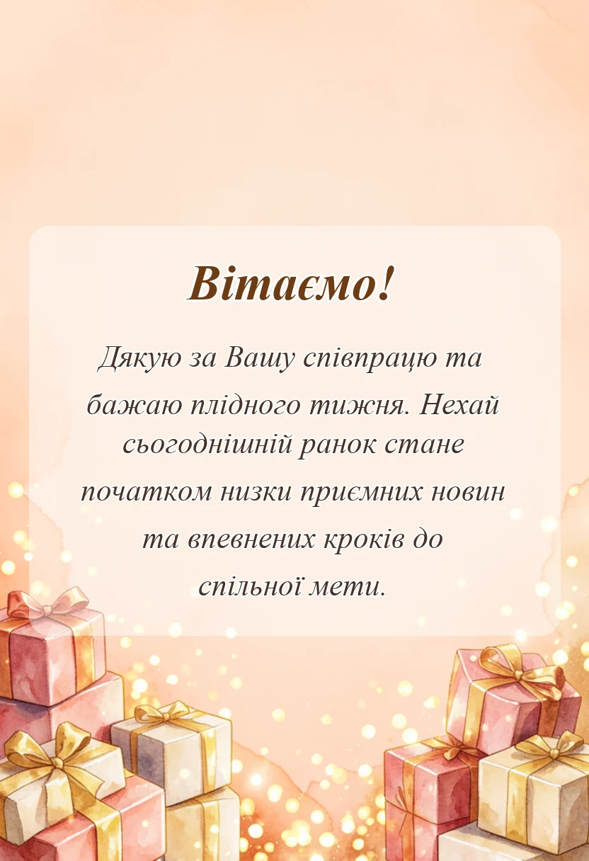 вітальна листівка - картинки гарного понеділка