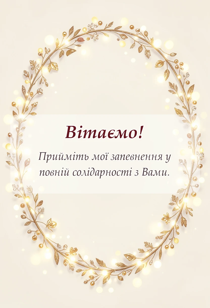 унікальна листівка - сильні слова підтримки