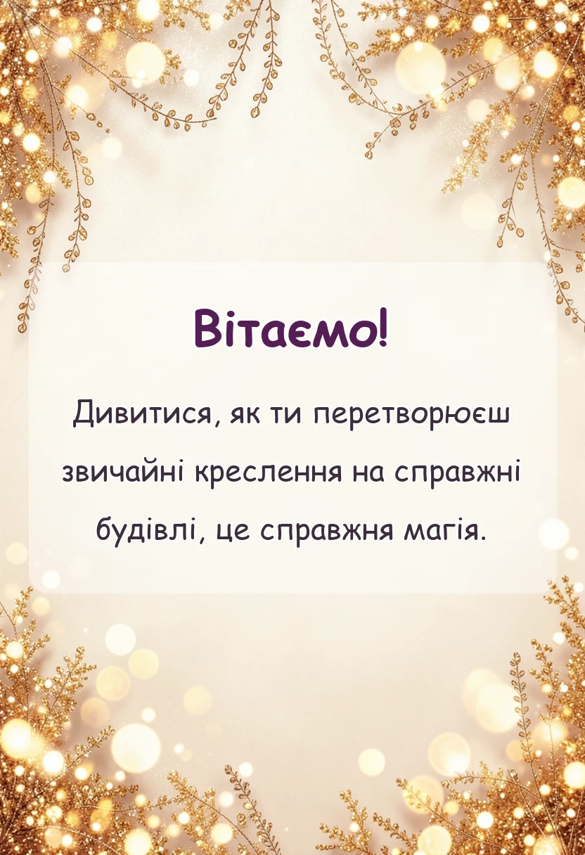 святкова картинка: привітання з днем будівельника своїми словами