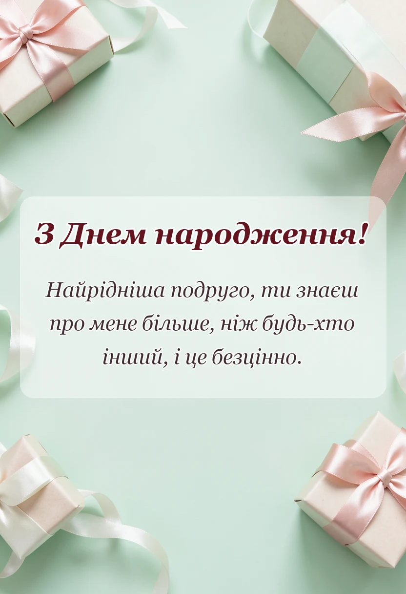 святкова картинка: сучасні привітання з днем народження