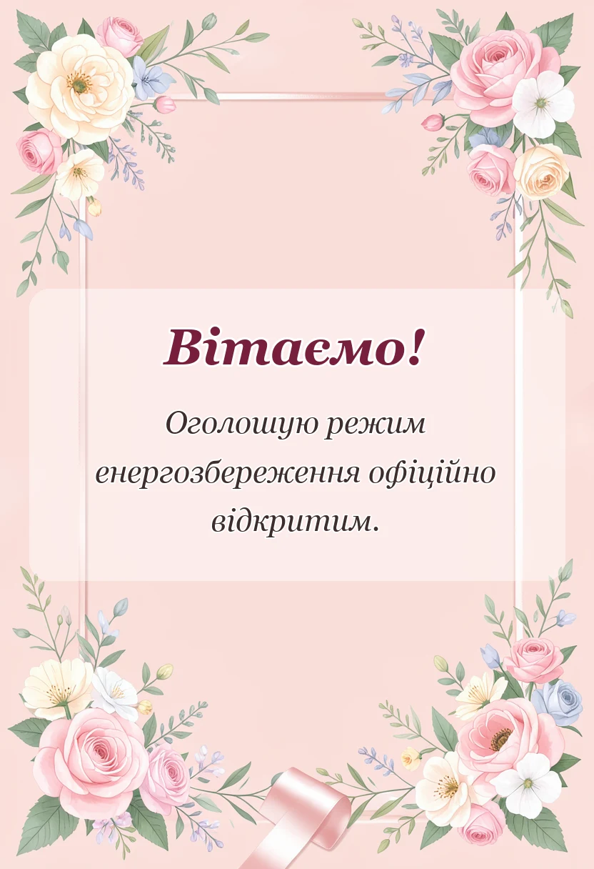 унікальна листівка - побажання на добраніч