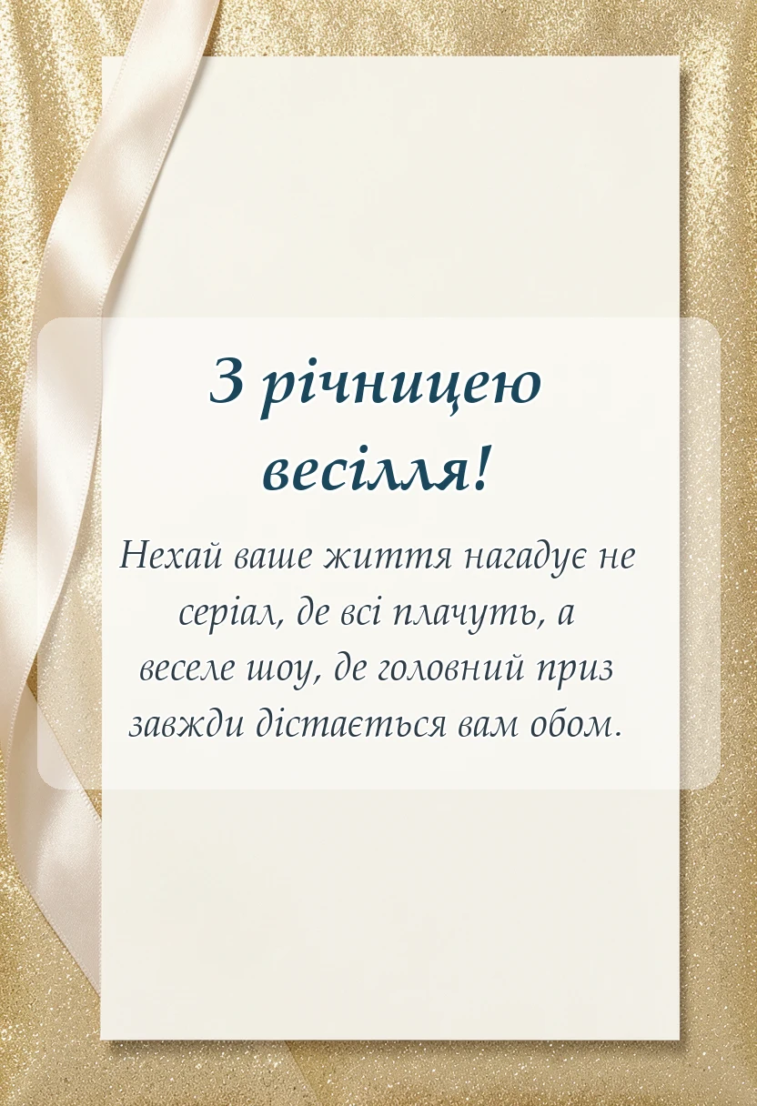 красива листівка: привітання з річницею весілля картинки
