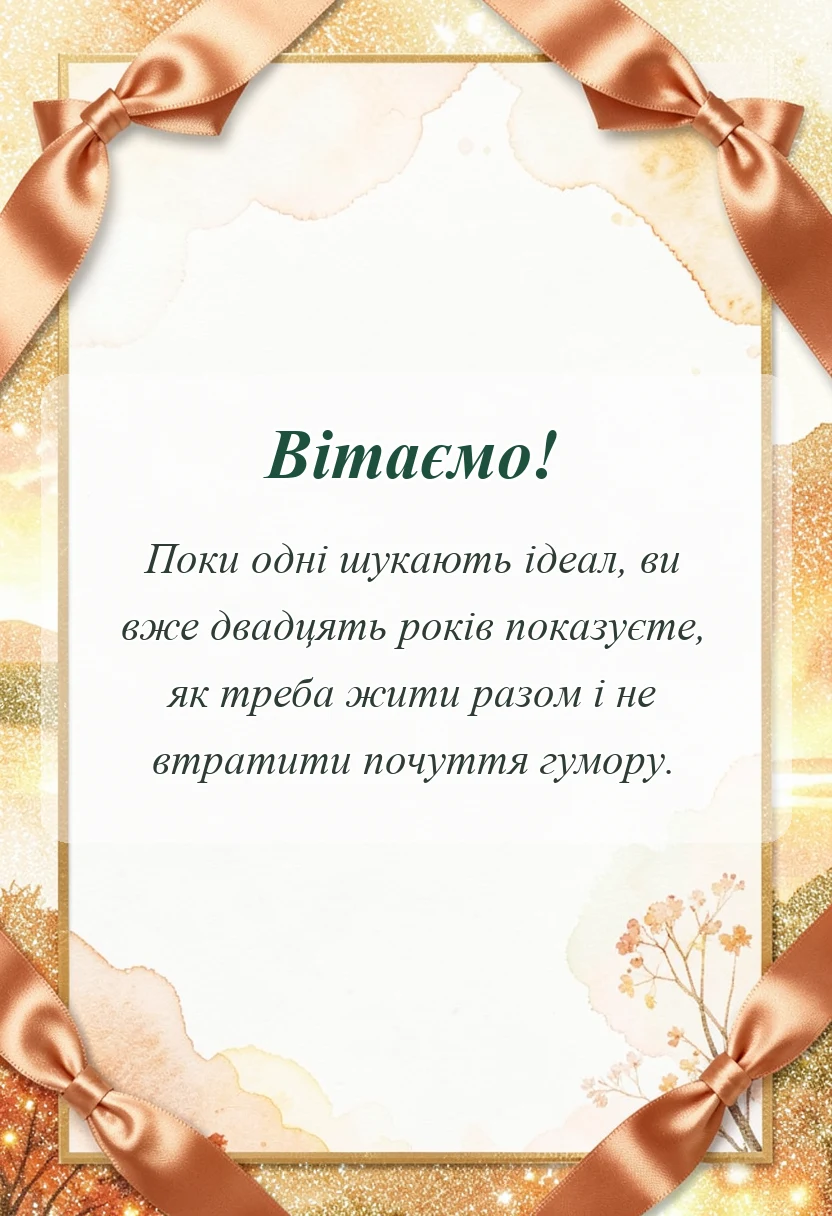 святкова картинка: порцелянове весілля картинки привітання