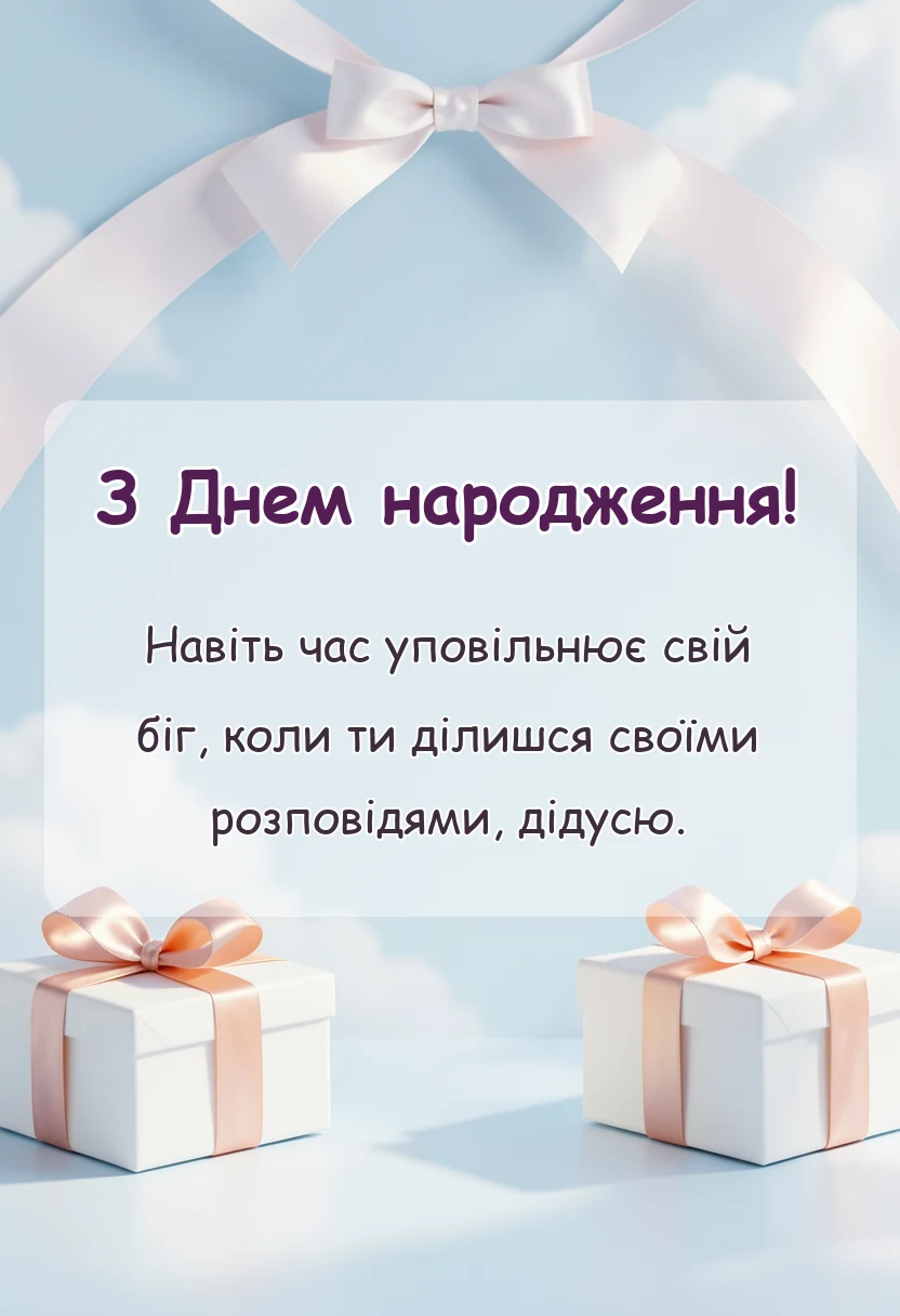 красива листівка: картинки з днем народження дідусю