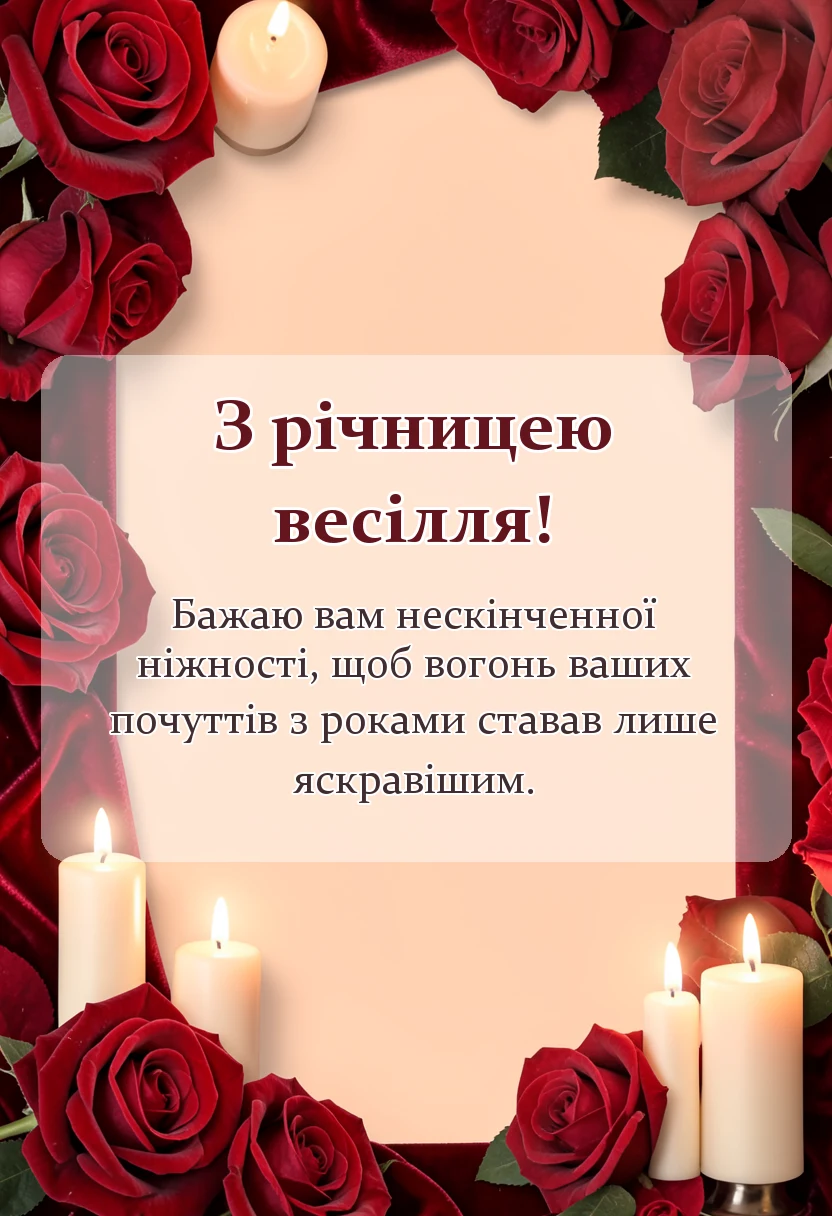 листівка з побажанням - картинки з річницею весілля привітання листівки