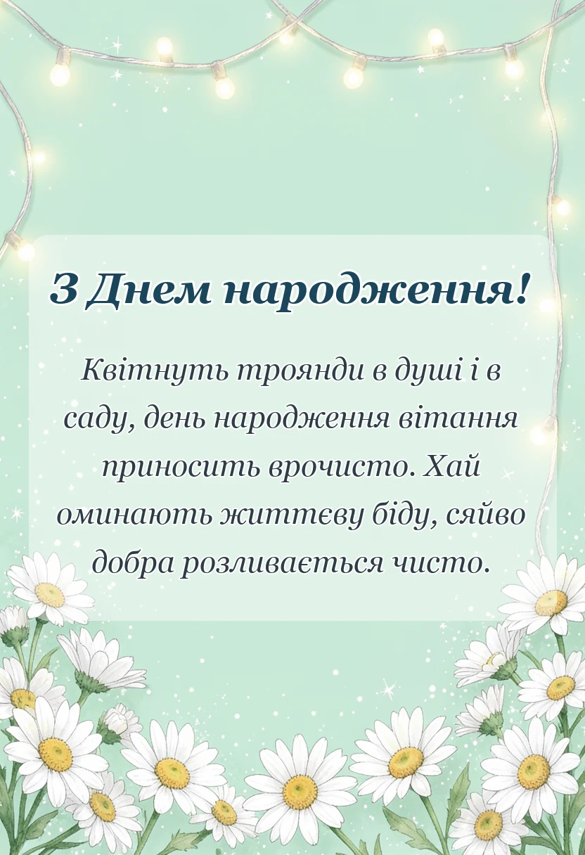 листівка з побажанням - картинки з днем народження
