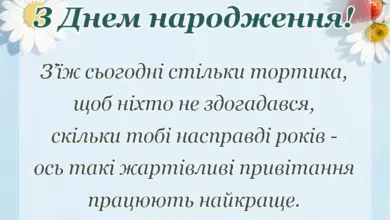 листівка з побажанням - дуже смішні привітання на день народження
